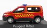 Norev Peugeot Riftersapeurs Pompiers 2019 1:43 Červená žltá