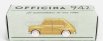 Officina-942 Fiat 600 Lucciola Carrozzeria Francis Lombardi 1957 1:76 Gold Met