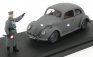 Rio-models Volkswagen Kdf 1939 s Wehrmachtom s figúrkami 1:43 Vojenská sivá