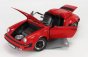 Schuco Porsche 911 Speedster Cabriolet Otvorený 1989 1:12 Červená