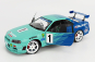 Solido Nissan Skyline (r34) Gt-r Falken Drift Livery 1999 1:18 Modrá