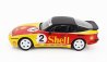 Spark-model Porsche 944 Shell N 2 Racing 1989 1:64 Žltá červená čierna