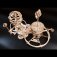 Ugears Tellurium 3D drevené mechanické puzzle