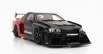 Zapaľovanie-model Nissan Skyline Er-34 Lb Works Super Silhouette Advan 1996 1:18 čierna červená