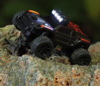 Obrázok 1/76 C81 Off-Road RC Car RTR (čierne s oranžovým pruhom)