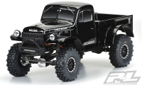 Obrázok 1946 Dodge Power Wagon lakovaná karoséria pre podvozok 12.3 (313 mm), čierna