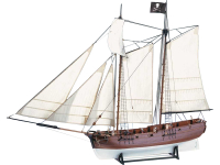 Obrázok AMATI Adventure pirátska loď 1760 1:60 kit