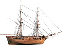 Obrázok CALDERCRAFT H.M.S. Cruiser brig 1797 1:64 kit