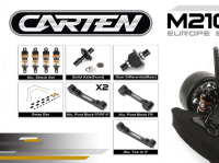 Obrázok CARTEN M210R Plus 1/10 M-chassis kit