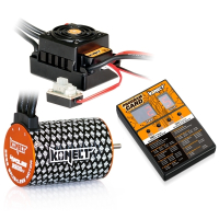 Obrázok COMBO BRUSHLESS 50Amp WP s motorom 4P 3652SL 3500Kv + programovacia karta