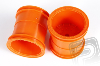 Obrázok AXIAL Disky 2.2 Monster Truck 63mm oranžové (2ks.)