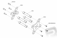 Obrázok Distančné stĺpiky 41xx 40mm