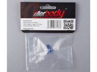 Obrázok Držiak LED Killerbody 5 mm hliník modrý