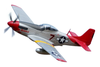 Obrázok Giant P-51D Mustang EPP 1700mm ARF RED TAIL