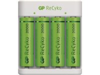 Obrázok GP Eco E411 + 4× AA ReCyko 2000 (1604841110)