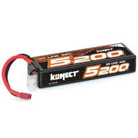 Obrázok KONECT LiPo 5200mah 7.4V 30C 2S1P 38,4Wh (T-Dean )