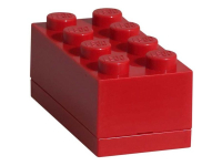 Obrázok LEGO Mini box 46 x 92 x 43 mm - červený