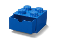 Obrázok Modrý stolový box so zásuvkou LEGO®, 15 x 16 cm