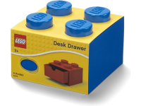 Obrázok Modrý stolový box so zásuvkou LEGO®, 15 x 16 cm