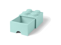 Obrázok LEGO LEGO úložný box s šuplíkem 250x250x180mm - aqua LEGO40051742