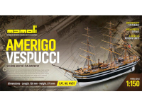 Obrázok MAMOLI Amerigo Vespucci 1931 1:150 kit