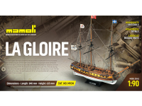 Obrázok MAMOLI La Gloire 1778 1:90 kit