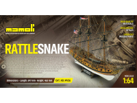 Obrázok MAMOLI Rattlesnake 1779 1:64 kit