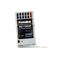 Obrázok FUTABA Futaba prijímač 6k R2106GF 2.4GHz S-FHSS / FHSS AR01000657