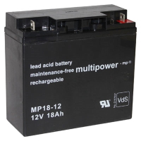 Obrázok Pb akumulátor MULTIPOWER 12V/18,0Ah