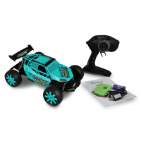 Obrázok RC auto Ghost piesočná buggy, tyrkysová