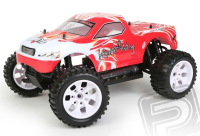 Obrázok HIMOTO RC AUTO-MONSTER TRUCK EMXT-1, 1/10 ELEKTRO RTR SET 2,4GHz CERVENA