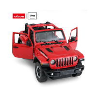 Obrázok Rastar RC Jeep Wrangler JL Červený 1:14