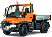 Obrázok RC auto MB Unimog U300, oranžové