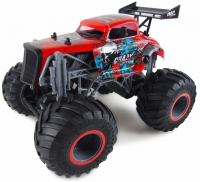 Obrázok RC auto Monster Truck Crazy Hot Rod, červené