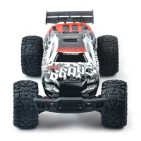 Obrázok RC auto Pioneer Brave, bieločervená