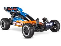 Obrázok RC auto Traxxas Bandit 1:10 RTR s LED osvetlením, oranžová