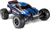 Obrázok RC auto Traxxas Rustler 1:10 RTR s LED osvetlením, modrá