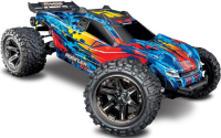 Obrázok RC auto Traxxas Rustler 1:10 VXL 4WD TQi, červená