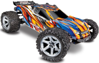 Obrázok Traxxas Rustler 1:10 VXL 4WD TQi RTR oranžový (0020334671813)