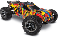 Obrázok RC auto Traxxas Rustler 1:10 VXL 4WD TQi RTR, Solar Flare