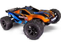 Obrázok RC auto Traxxas Rustler 4WD 1:10 RTR s LED osvetlením, oranžová