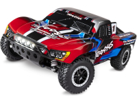 Obrázok RC auto Traxxas Slash 4WD 1:10 RTR s LED osvetlením, červená