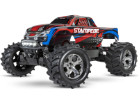 Obrázok RC auto Traxxas Stampede 4WD 1:10 RTR s LED osvetlením, červená