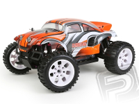 Obrázok HiMOTO Beetle Truck 1:10 elektro RTR set 2,4GHz oranžová