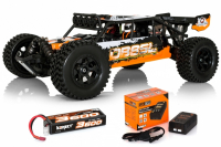 Obrázok HOBBYTECH RTR písečná Buggy SL 4wd oranžová včetně LiPo sady a nabíječky