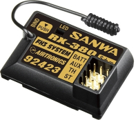 Obrázok SANWA RX-380 FHSS-3 přijímač (netelemetrický) S107A41074A