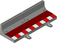 Obrázok SCX Obrubník a žľab rovný 180 mm (4)