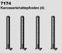Obrázok Stĺpiky karosérie (4 ks) pre DF-4S Crawler