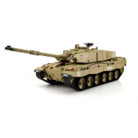 Obrázok TORRO tank 1/16 RC CHALLENGER 2 piesočná kamufláž – BB Airsoft + IR