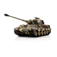 Obrázok TORRO tank 1/16 RC Königstiger Henschel kamufláž – BB Airsoft + IR (kovové pásy)